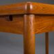 Danish extendable dining table in teak by Henning Kjærnulf for Vejle Møbelfabrik, 1960s