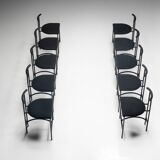 Postmodern "Tokyo" Dining Chairs by Rodney Kinsman for Bieffeplast, Italy, 1980s