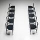 Postmodern "Tokyo" Dining Chairs by Rodney Kinsman for Bieffeplast, Italy, 1980s