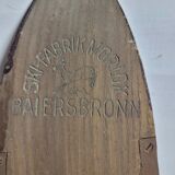 Paire de skis ancien