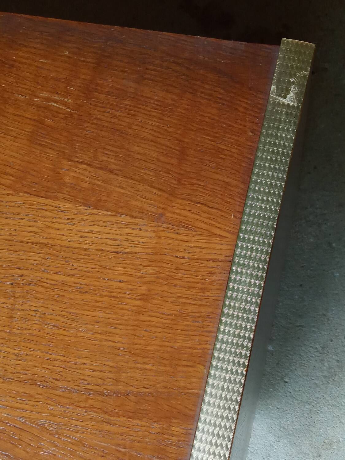 Vintage sideboard with compass feet