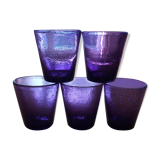 Lot of 5 glasses effect bubbles sia