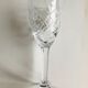 Ensemble de six verres à vin en cristal de Lorraine