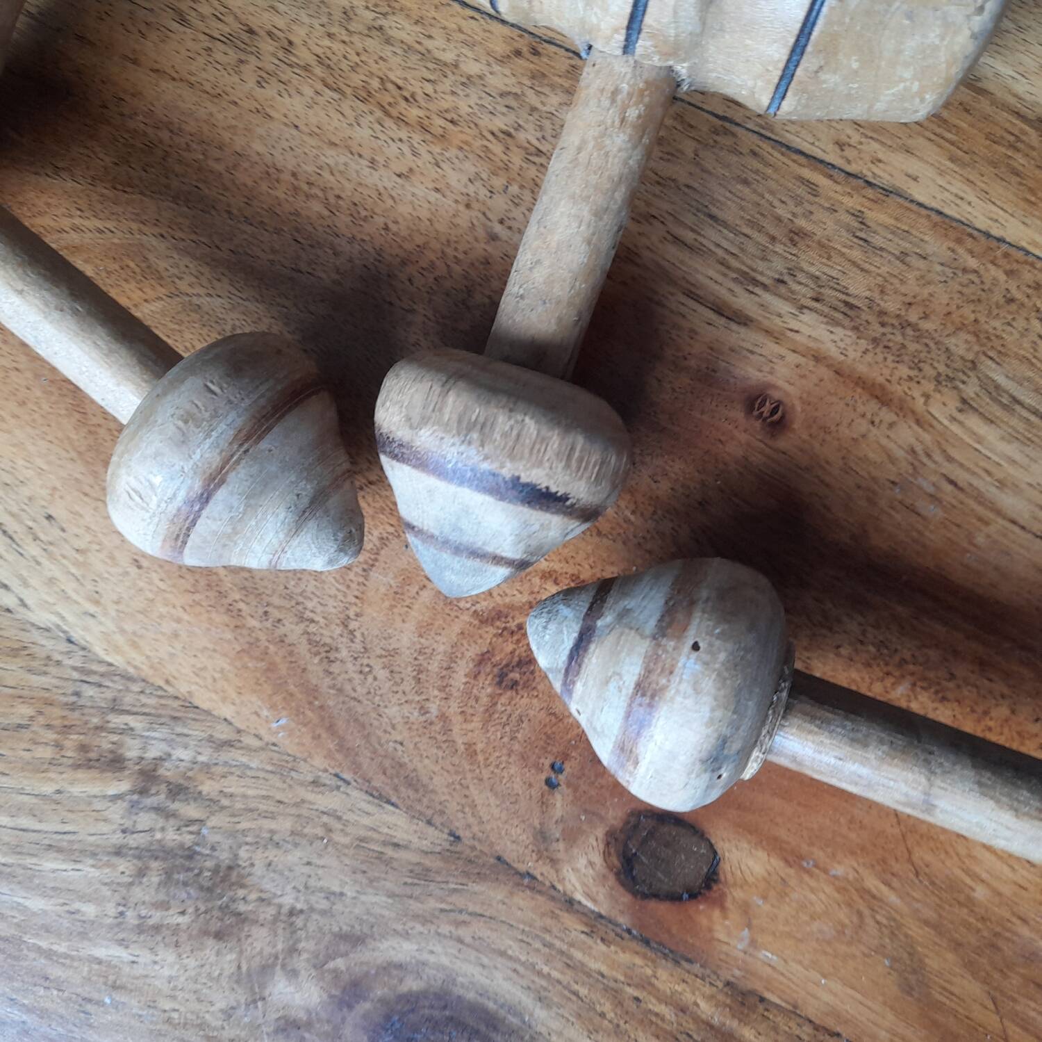 3 Wooden coat rack