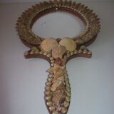 Hand or hanging shell mirror