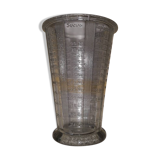 Graduated glass Mougin 1960s 1970s