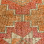 Tapis de couloir vintage en laine