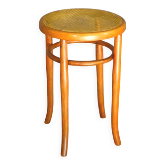 Tabouret de piano MUNDUS(thonet) vers 1910, canné