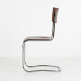 Set of 2 cantilever chairs, 40s