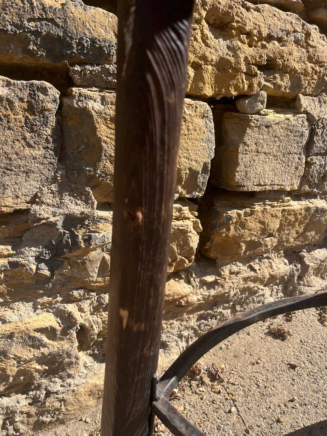 2 Brutalist "Marbella" bar stools, Confonorm Spain, 1960s