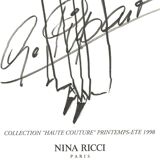 Drawing of the house Nina Ricci