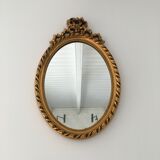 Oval knot mirror 55x35cm