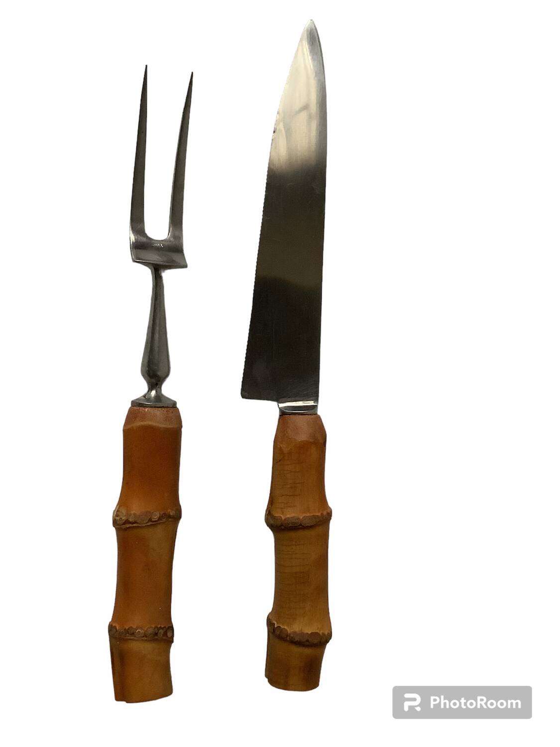 Bamboo lamb cutlery