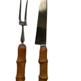 Bamboo lamb cutlery