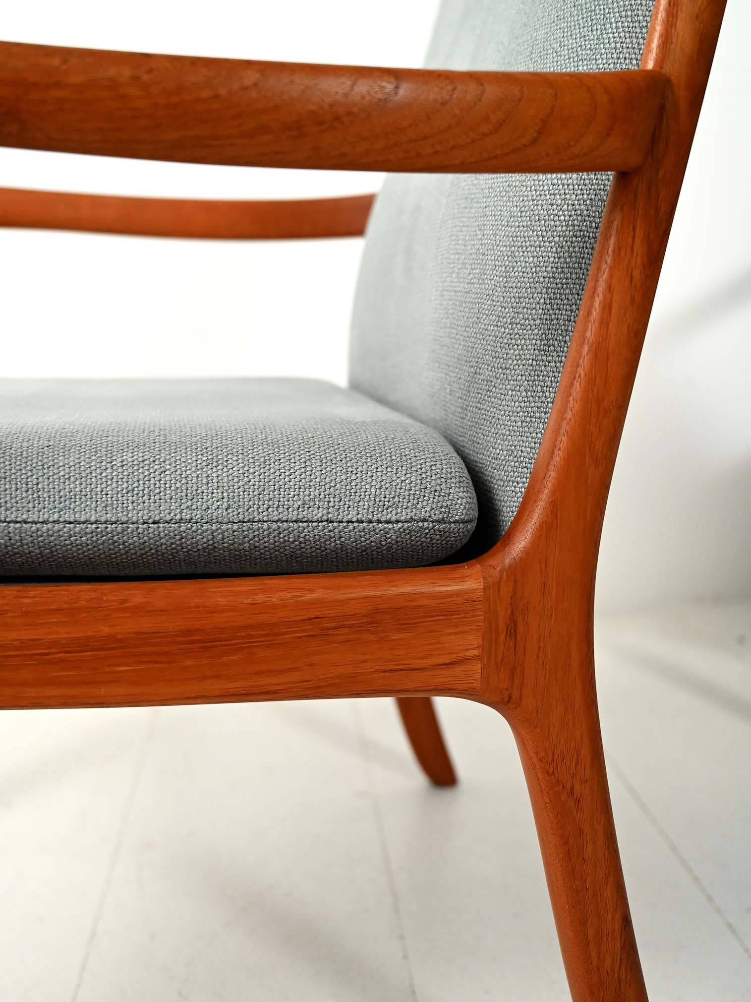 Paire de fauteuils Senator d'Ole Wanscher pour Cado
