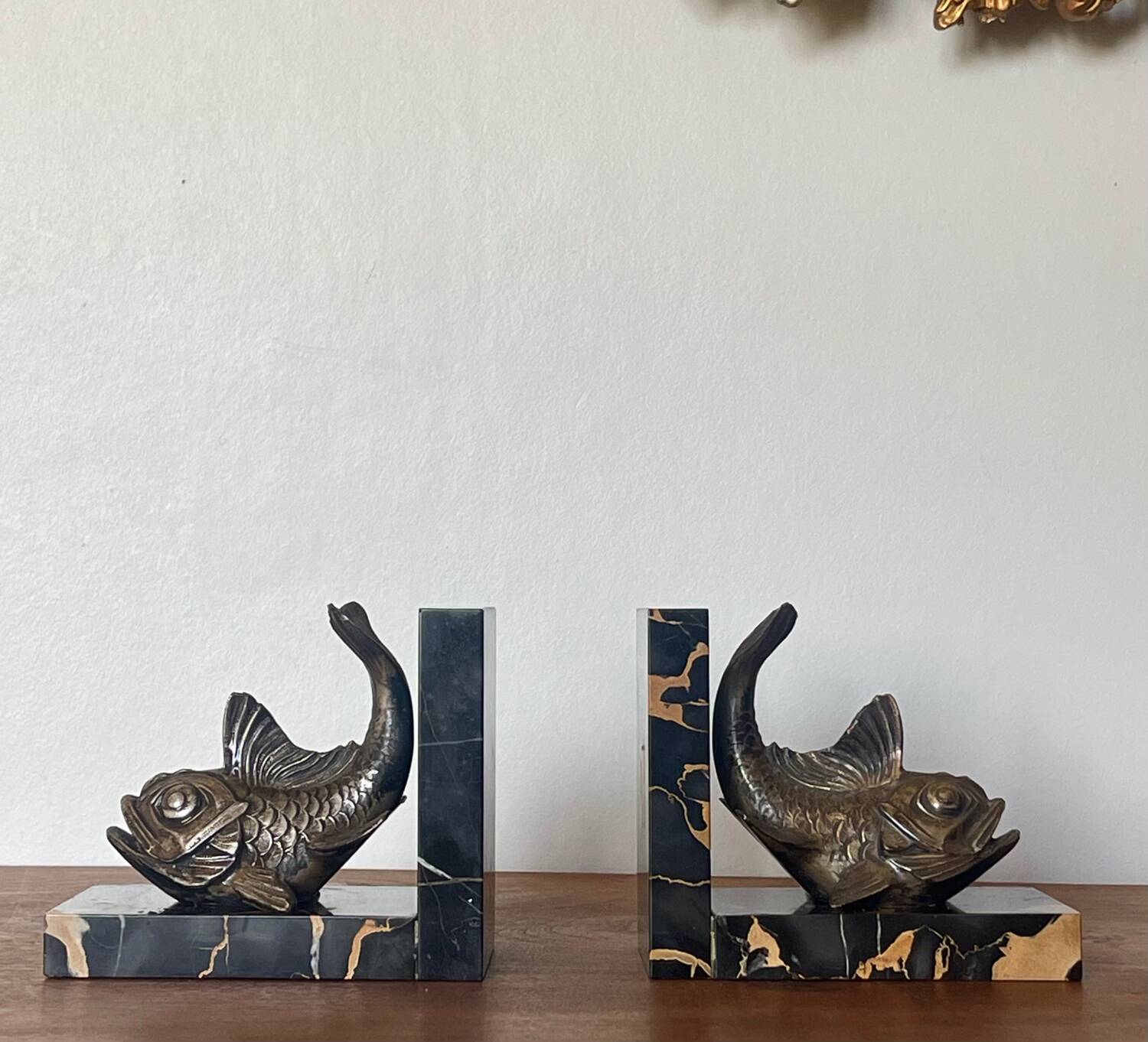 Art Deco bookends.