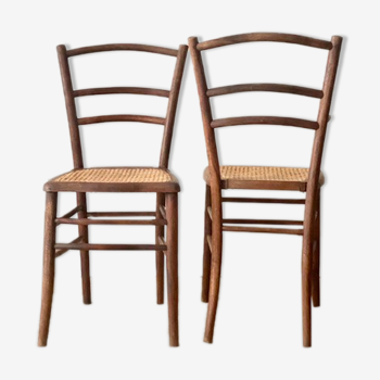 Pair of bistro chairs