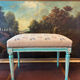 Elegant Louis XVI style bench or piano stool.