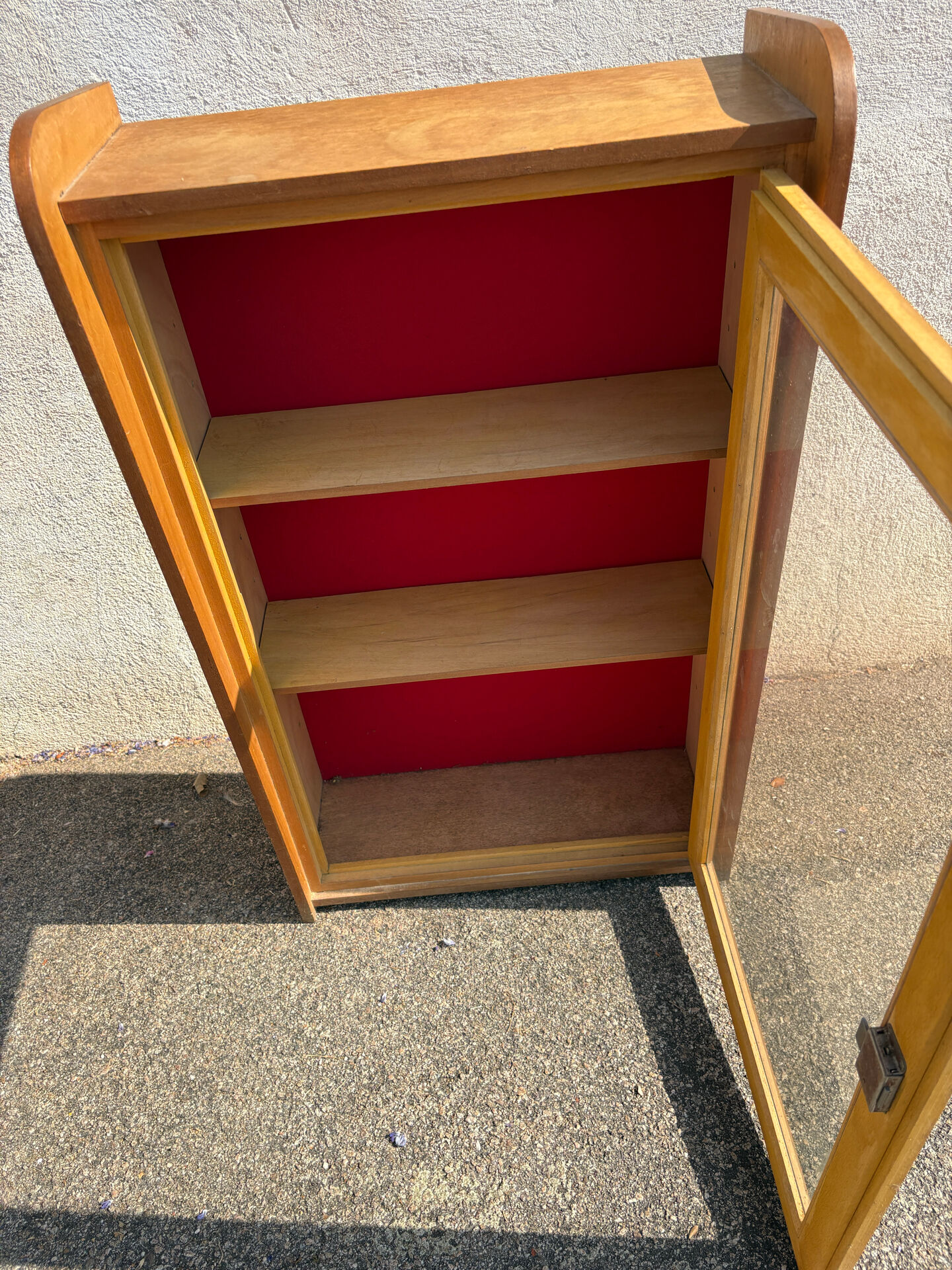 Vintage display cabinet
