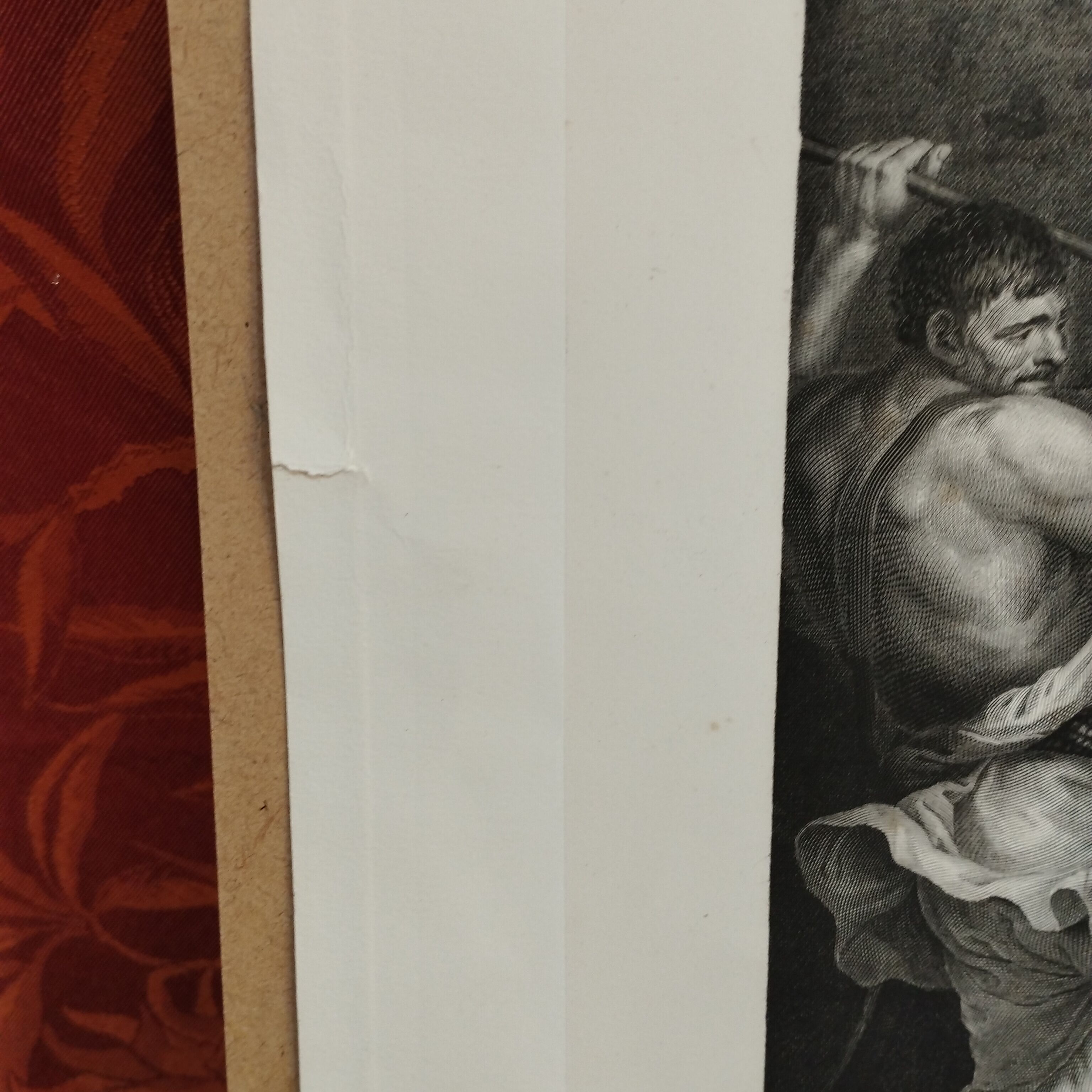 Antique print by Ribault, painted by Titian - drawn by Gianni