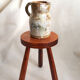 Elephant-footed tripod stool