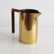 Pichet en cuivre moderniste des années 1970 par Perk