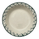 hollow dish in opaque Gien porcelain (iron earth) model Montigny