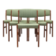 Set of six teak chairs, Danish design, 70s, production: Denmark