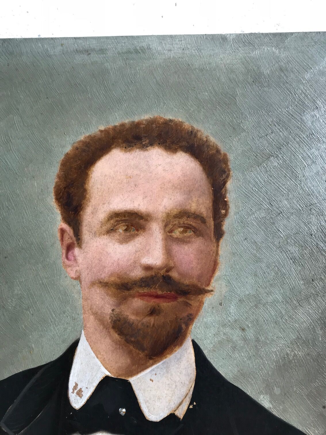 Portrait in oil L. DUGARDIN