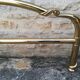 brass bed