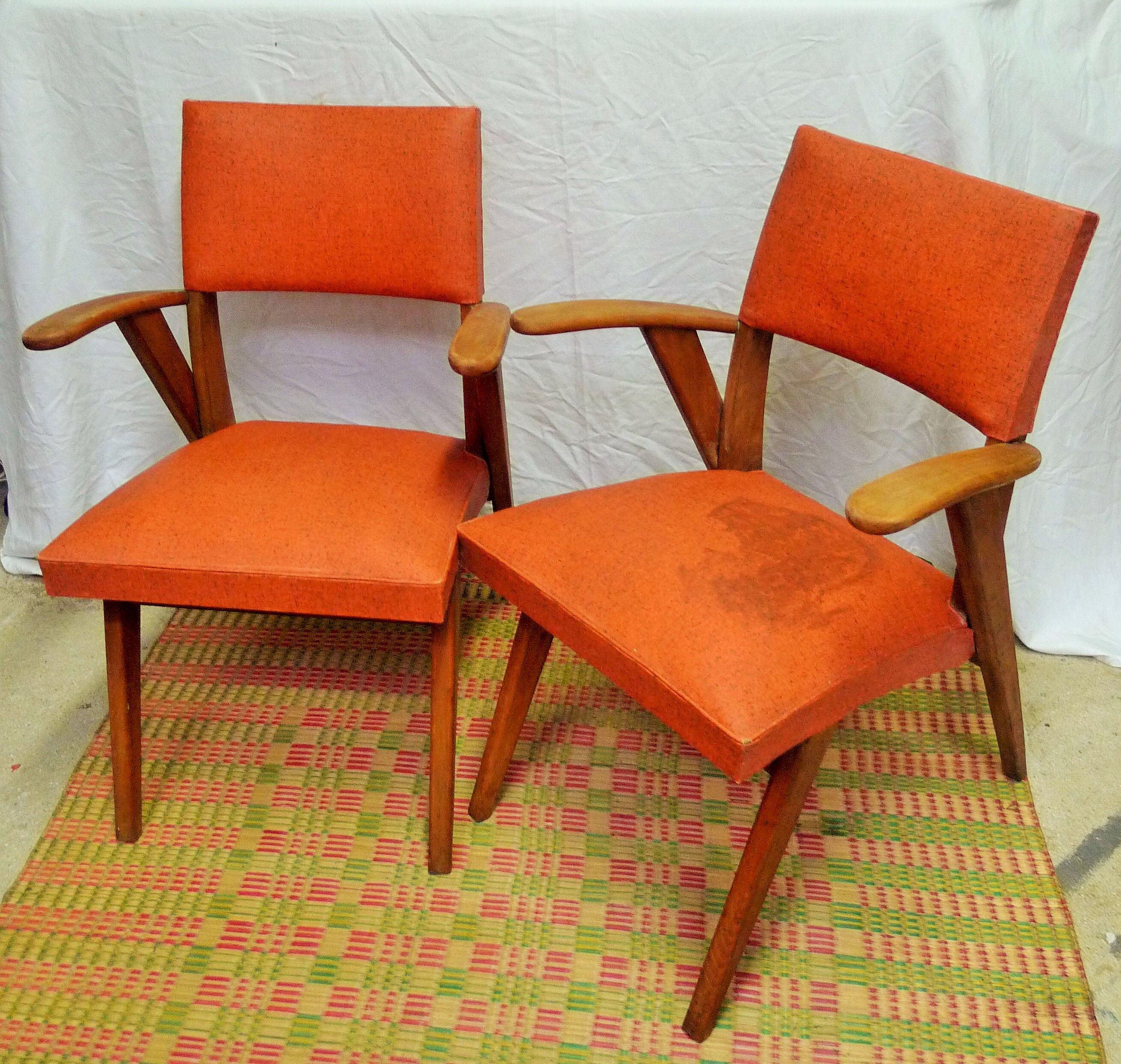 Series of 4 seats 60s