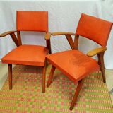 Series of 4 seats 60s