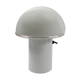 White glass table lamp, Onfale, Artemis by Vistosi, 70s production