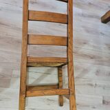 Solid oak farmhouse table + 4 chairs