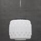 1970s Glass Pendant Light, Czechoslovakia