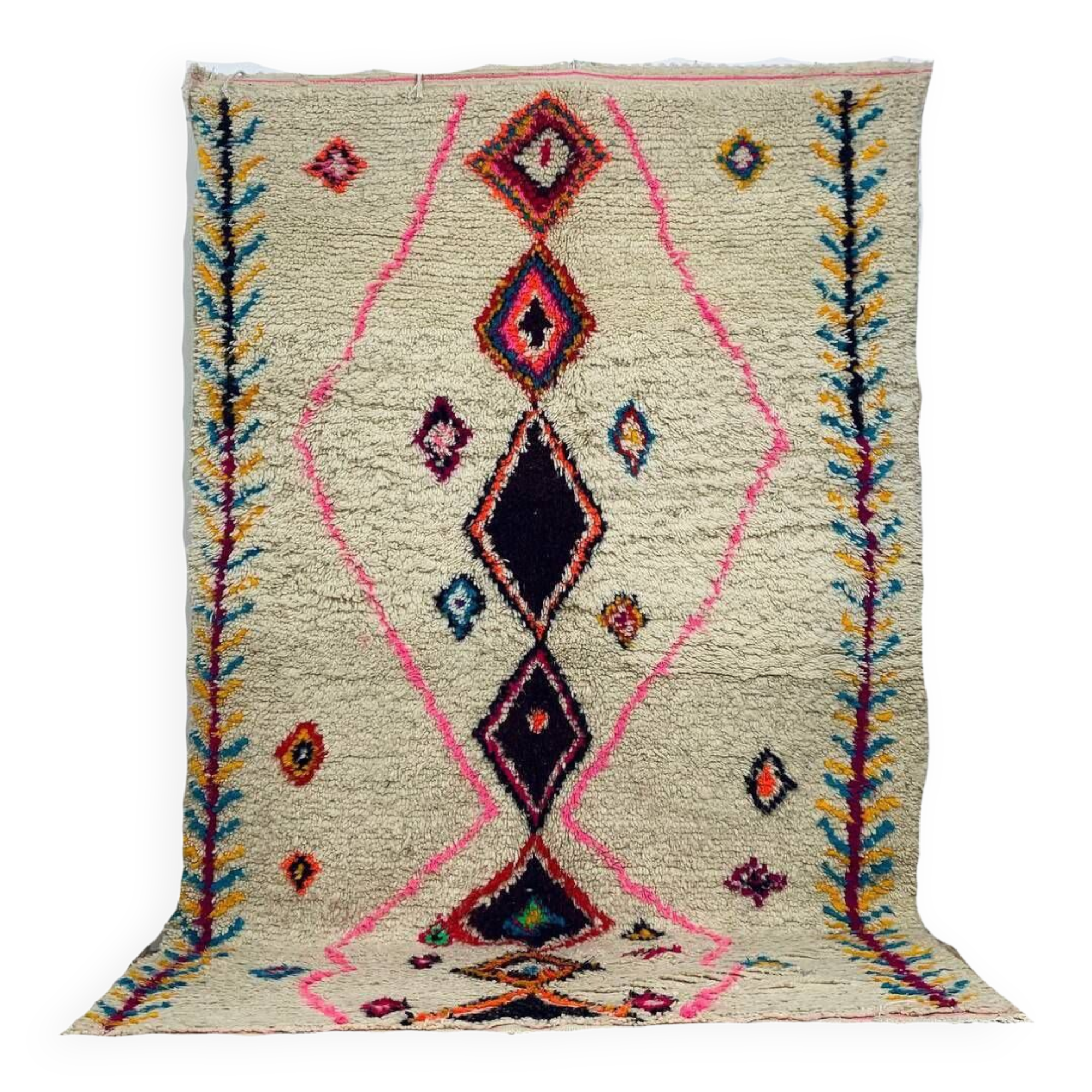 Handmade Moroccan Berber rug 240 x 147 cm