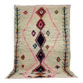 Handmade Moroccan Berber rug 240 x 147 cm
