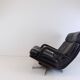 Madsen & Schubell leather armchair with ottoman for Bovenkamp
