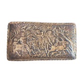 Empty pocket, bronze, Max The glassmaker "chasse moyen-age 1346"