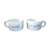 Duo de tasses à déjeuner