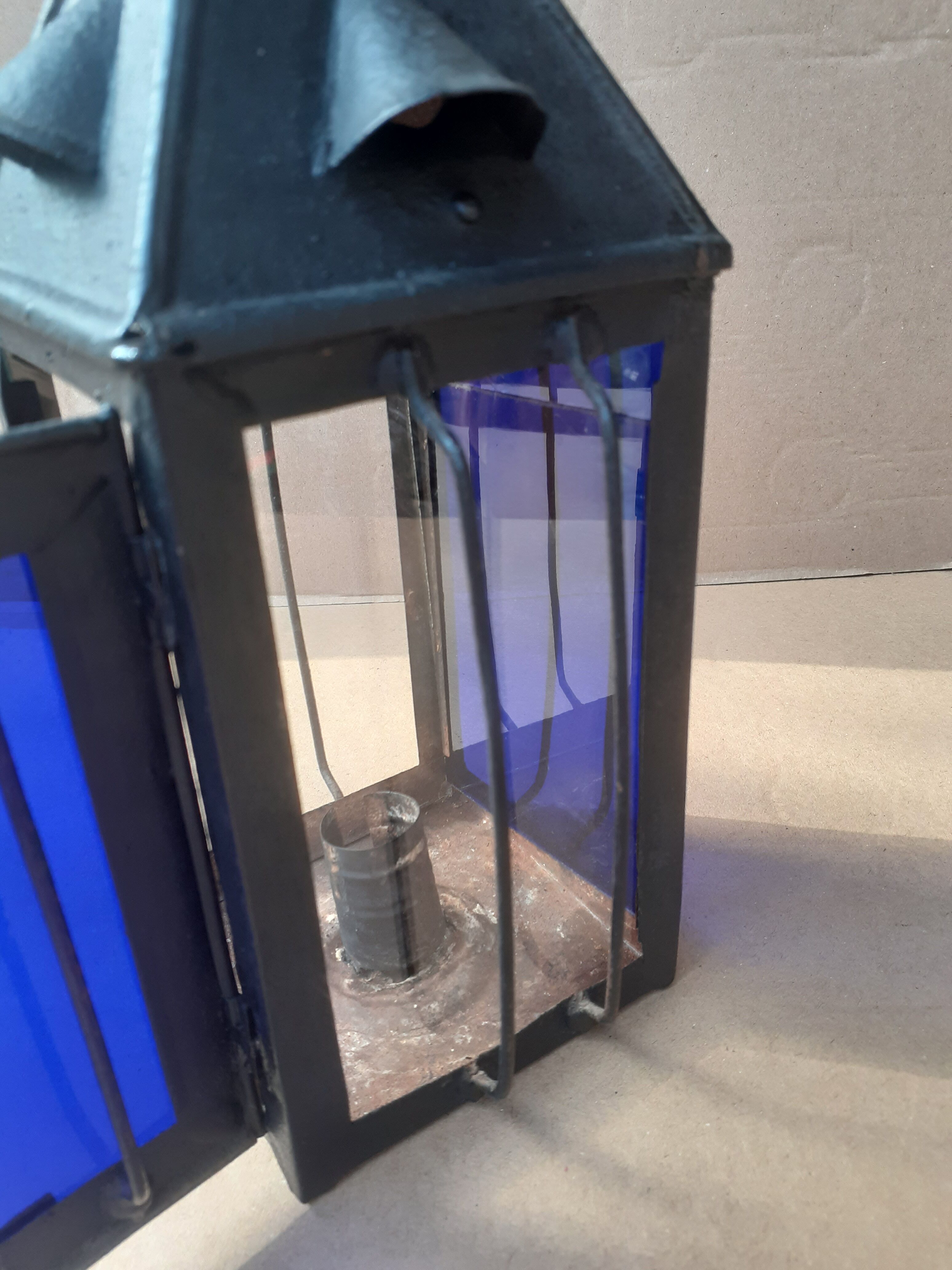 19th century candle lantern