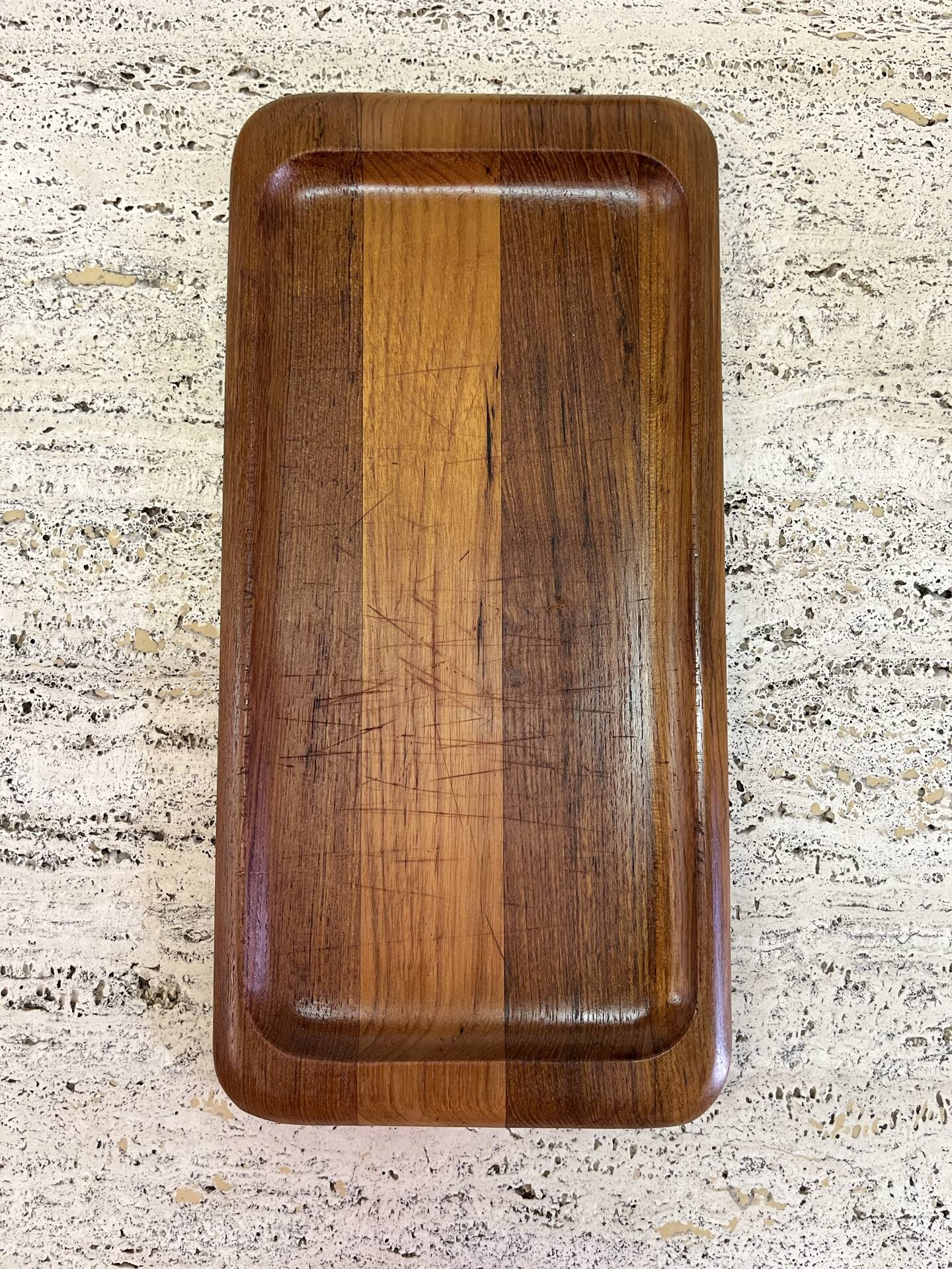 Ensemble de service en teck scandinave