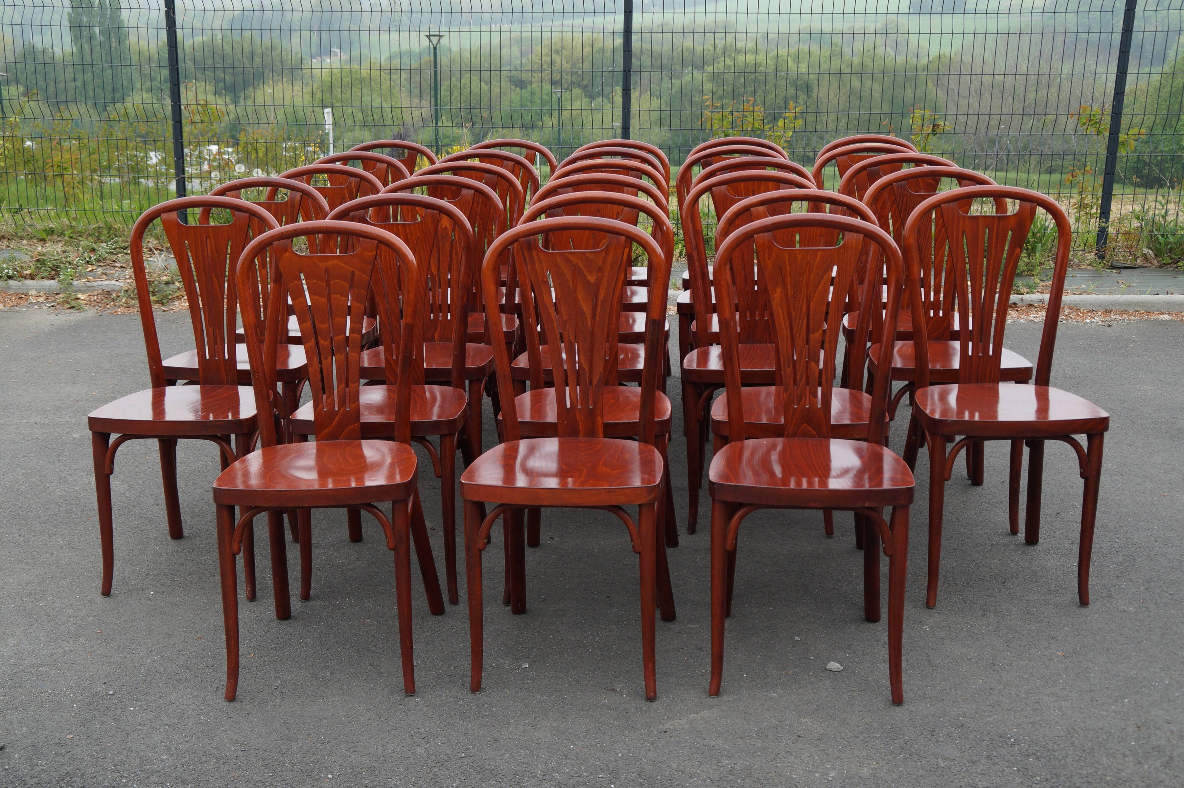 Set of Baumann chairs