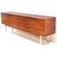 large vintage Brazilian rosewood sideboard from Bartels made in the 1960s