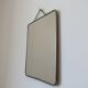 Old barber mirror with chain 50 years 60
