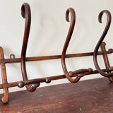 Porte manteau mural en bois Thonet
