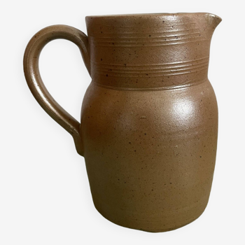 Small old Berry sandstone pitcher