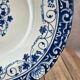 Assiette creuse Jules Vieillard Bordeaux – service Louis Xv