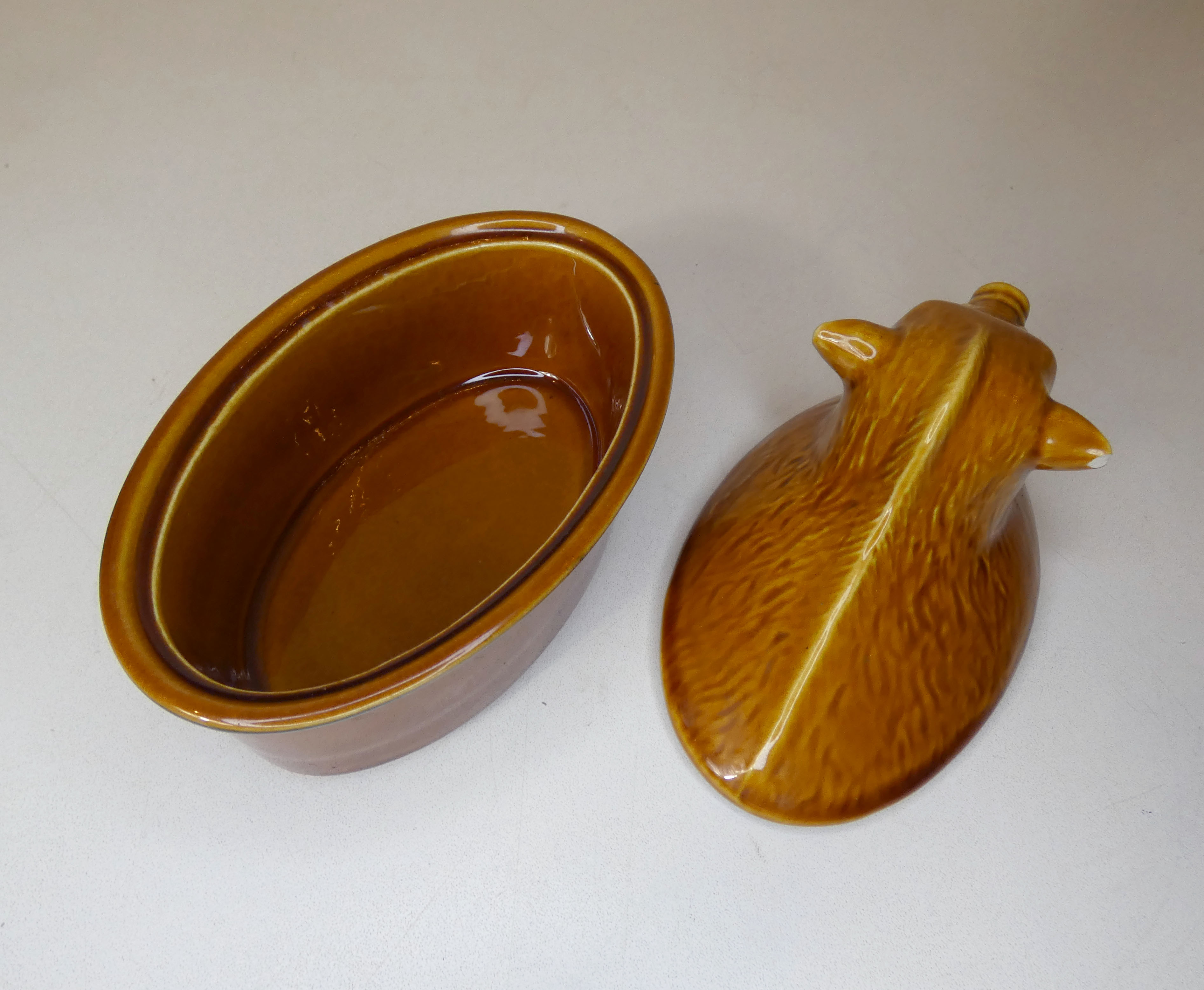 Old terrine pig slurry