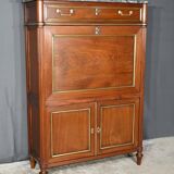 Mahogany Secretary, Louis XVI period – Late 18th century